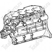 TOYOTA 049112044071 БЛОК ЦИЛИНДРОВ ДВИГАТЕЛЯ 1DZII