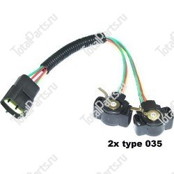 KEY NUMBER 035 2x ПОТЕНЦИОМЕТР TYPE
