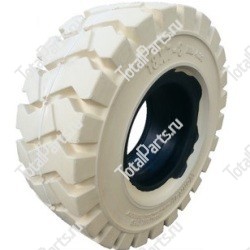 TOTALPARTS 000066100 ШИНА ЦЕЛЬНОЛИТАЯ БЕЛАЯ С БОРТОМ