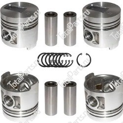 TOTALPARTS 000035312 ПОРШЕНЬ 0.50 (КОМПЛЕКТ НА ДВC)