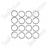 TOYOTA 005915038681 КОМПЛЕКТ ПОРШНЕВЫХ КОЛЕЦ ДВИГАТЕЛЯ F163 STD