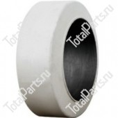 SIZE 315*145*180 БАНДАЖНАЯ ШИНА БЕЛАЯ РЕЗИНА ГЛАДКАЯ