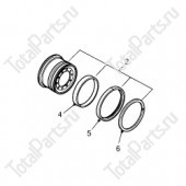 LINDE 0019901522 ДИСК КОЛЕСНЫЙ