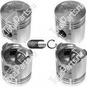 TOTALPARTS 000030525 ПОРШЕНЬ STD (КОМПЛЕКТ НА ДВC)