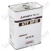 MITSUBISHI 4024610 МАСЛО ТРАНСМИССИОННОЕ ATF SP III (MINERAL) 4Л