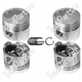 TOTALPARTS 000006104 ПОРШЕНЬ STD 1DZ2 / 1DZII (КОМПЛЕКТ НА ДВC)