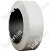 SIZE 559*178*406 ШИНА БАНДАЖНАЯ БЕЛАЯ РЕЗИНА ГЛАДКАЯ