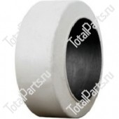 SIZE 360/180-220 БАНДАЖНАЯ ШИНА БЕЛАЯ РЕЗИНА ГЛАДКАЯ