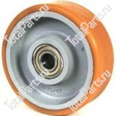 TOTALPARTS 000014129 КОЛЕСО ОПОРНОЕ С ПОДШИПНИКАМИ