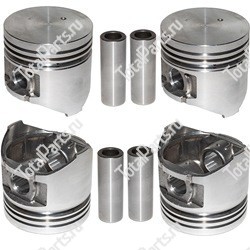 TOTALPARTS 000006981 ПОРШЕНЬ 0.50 (КОМПЛЕКТ НА ДВC)