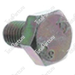 KOMATSU 0101081016 БОЛТ С ШЕСТИГРАННОЙ ГОЛОВКОЙ