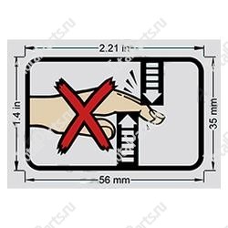 TOYOTA 005910180981 НАКЛЕЙКА