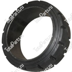 SIZE 356*127*254 БАНДАЖНАЯ ШИНА РЕЗИНА С ПРОТЕКТОРОМ