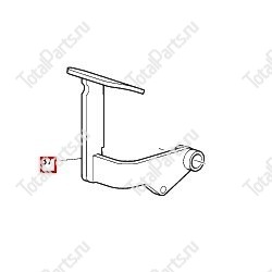 TOTALPARTS 000034953 ПЕДАЛЬ В СБОРЕ
