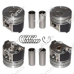 TOTALPARTS 000046218 ПОРШЕНЬ STD (КОМПЛЕКТ НА ДВC)