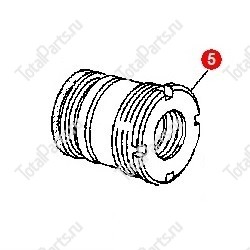 TOTALPARTS 000014678 КРЫШКА ЦИЛИНДРА НАКЛОНА / ГАЙКА