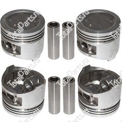 TOYOTA 005917556281 ПОРШЕНЬ 0.50 (КОМПЛЕКТ НА ДВC)