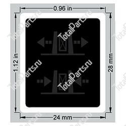 HYSTER 0370256 НАКЛЕЙКА