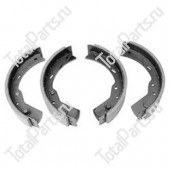 TOYOTA 005915793381 КОМПЛЕКТ ТОРМОЗНЫХ КОЛОДОК