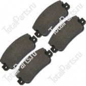 SIZE 109x17x52.8x6xNO ТОРМОЗНАЯ КОЛОДКА | STRAIGHT PAD