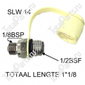 SIZE 14*1/8BSP*1/2BSF*11 ШТУЦЕР