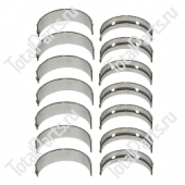 TOYOTA 1170578D0071 ВКЛАДЫШИ КОРЕННЫЕ 0.50 КОМПЛЕКТ 7 ПАР