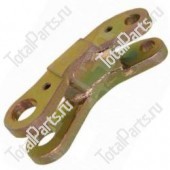 SIZE 107x46.5x23x165x15x2 РУЛЕВАЯ СЕРЬГА RH | C