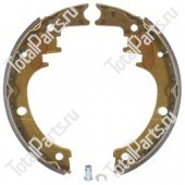 TOYOTA 005915267081 ТОРМОЗНЫЕ КОЛОДОКИ