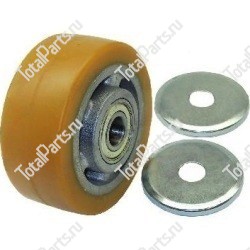 SIZE 125*50*47*14*47*14*6 КОЛЕСО | STANDARD LOAD WHEEL WITH BEARING