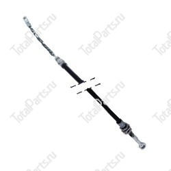 SIZE 1080x860x2.5xDx4.7x1 ТРОС РУЧНОГО ТОРМОЗА ПРАВЫЙ