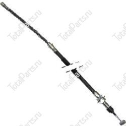 TVH 12005347 ТРОС РУЧНИКА LH