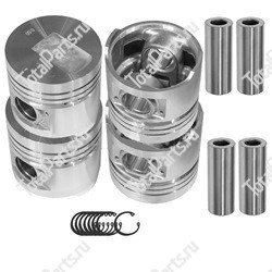 NISSAN 12010FM006 ПОРШЕНЬ 0.50 4mm (КОМПЛЕКТ НА ДВC)