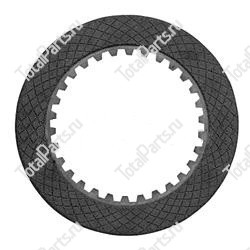 SIZE 107.6x148.5x1.8x52 ФРИКЦИОННЫЙ ДИСК 52 ЗУБА