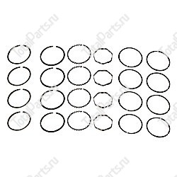 EMC-FORKLIFTPARTS 11254 КОМПЛЕКТ ПОРШНЕВЫХ КОЛЕЦ ДВИГАТЕЛЯ Y112 0.03