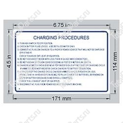 SKYJACK 102912 НАКЛЕЙКА