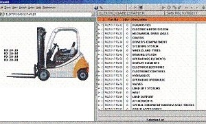 Каталоги запчастей для вилочных погрузчиков и складской техники скачать бесплатно